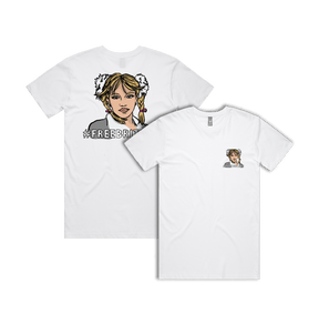 S / White / Small Front & Large Back Design Free Britney 🎤 - Men's T Shirt