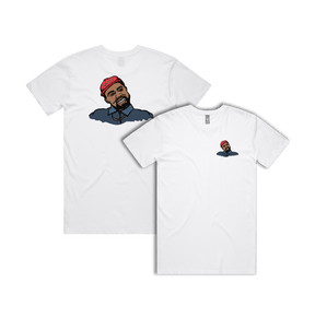 S / White / Small Front & Large Back Design Make America Yeezy Again 🦅 - Men's T Shirt