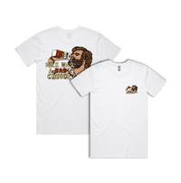 S / White / Small Front & Large Back Design Milk Was A Bad Choice 🥛 - Men's T Shirt