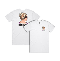 S / White / Small Front & Large Back Design Unleash the Karen 😤 - Men's T Shirt