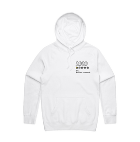 S / White / Small Front Print 2020 Review ⭐ - Unisex Hoodie