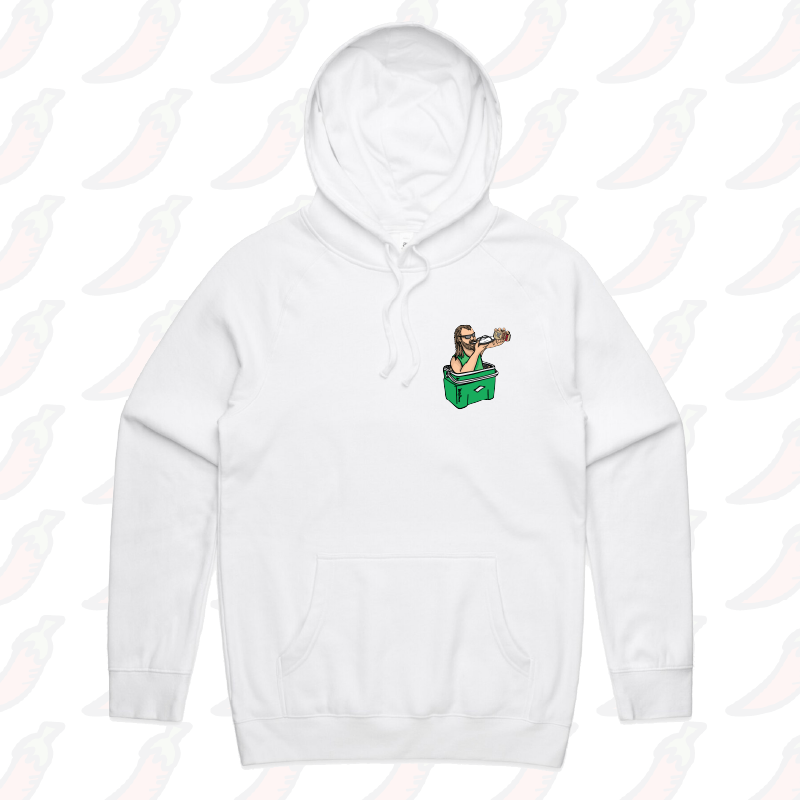 S / White / Small Front Print GREAT NORTHERN SHOEY 🍺 - Unisex Hoodie