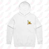 S / White / Small Front Print I Found This Humerus 🦴 – Unisex Hoodie