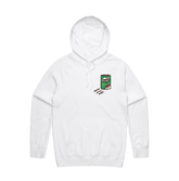 S / White / Small Front Print MIBLO 🥛 - Unisex Hoodie