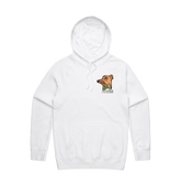 S / White / Small Front Print Phteven Good Boy 🐶 - Unisex Hoodie