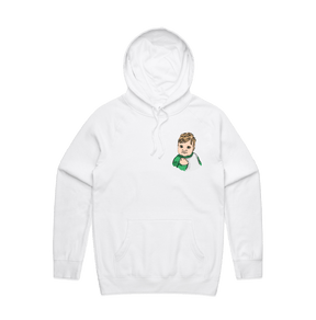 S / White / Small Front Print Success Kid ✊ - Unisex Hoodie