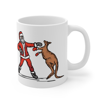 Santa Boxing Roo 🎅🥊🦘 – Coffee Mug