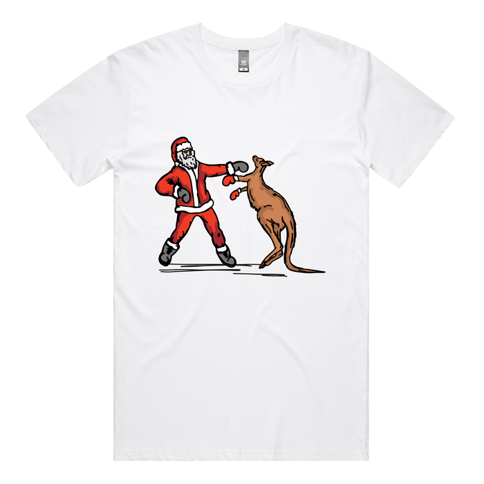 Santa Boxing Roo 🎅🥊🦘 – Men's T Shirt