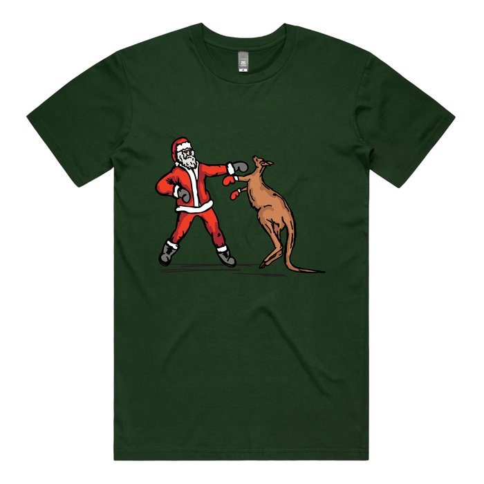 Santa Boxing Roo 🎅🥊🦘 – Men's T Shirt