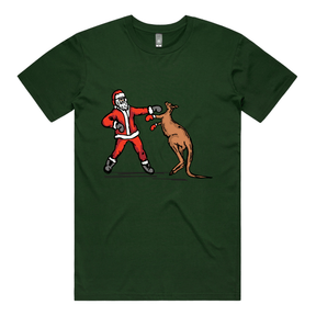 Santa Boxing Roo 🎅🥊🦘 – Men's T Shirt