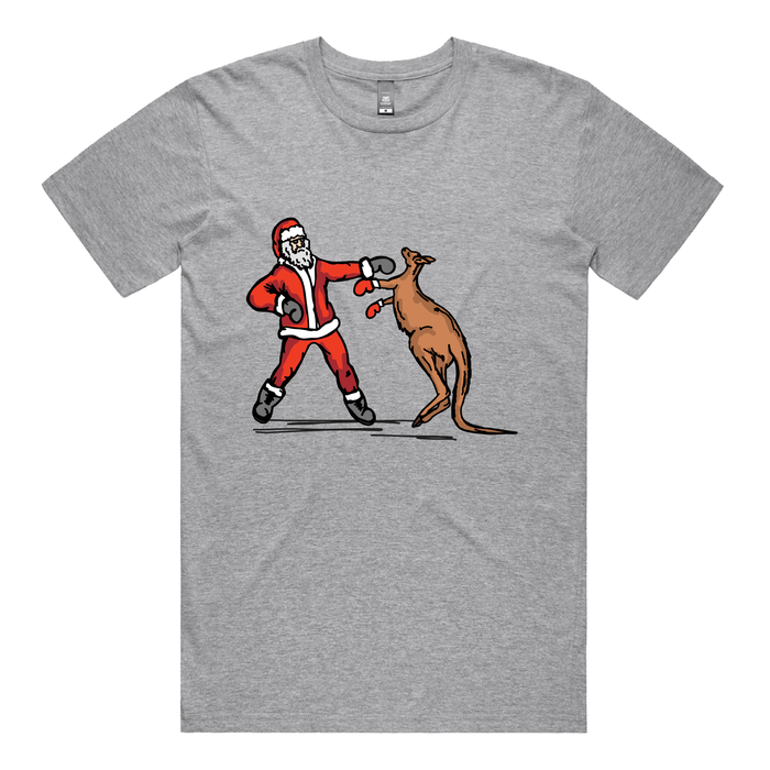 Santa Boxing Roo 🎅🥊🦘 – Men's T Shirt