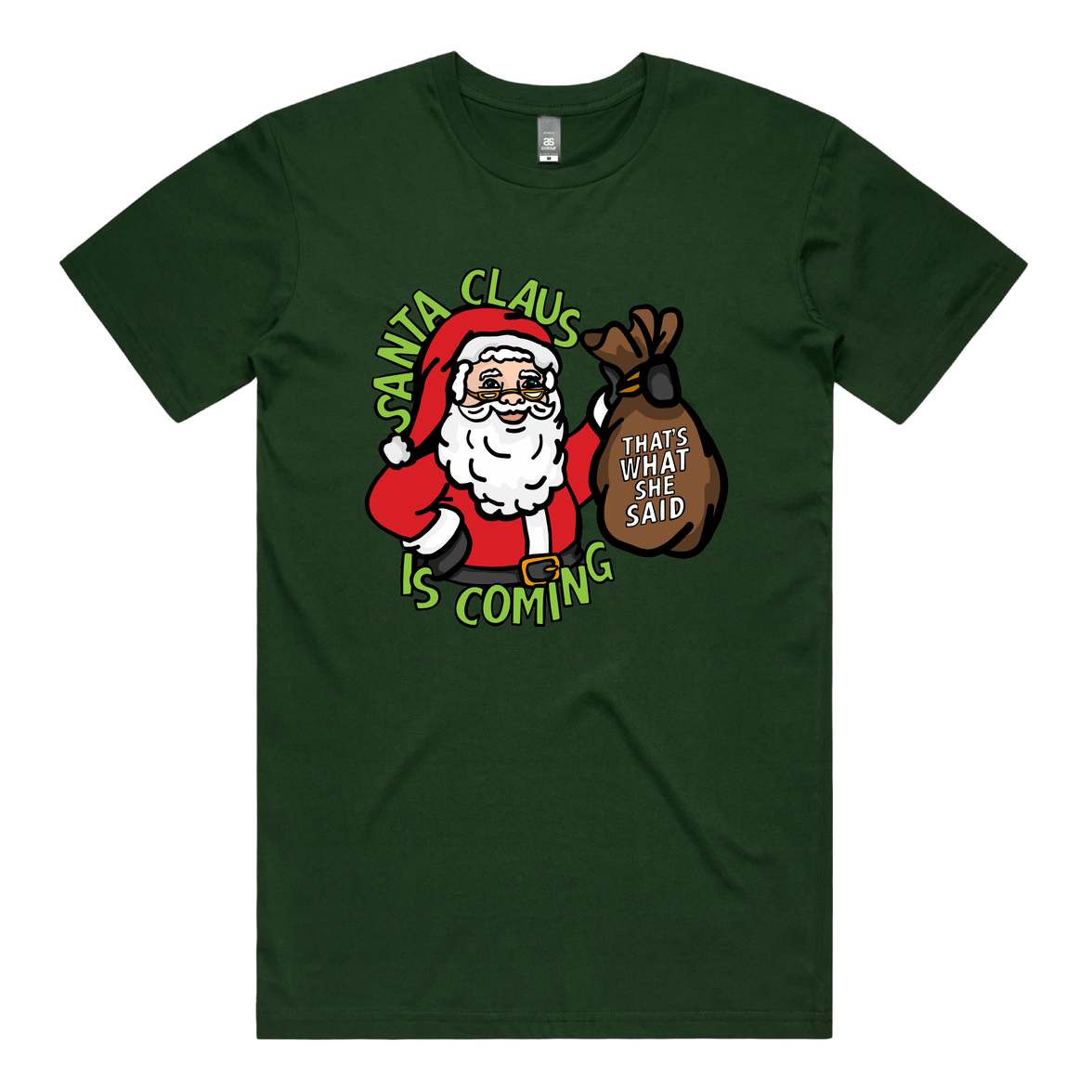 Santa is Coming 🎅🎄 - Men's T Shirt