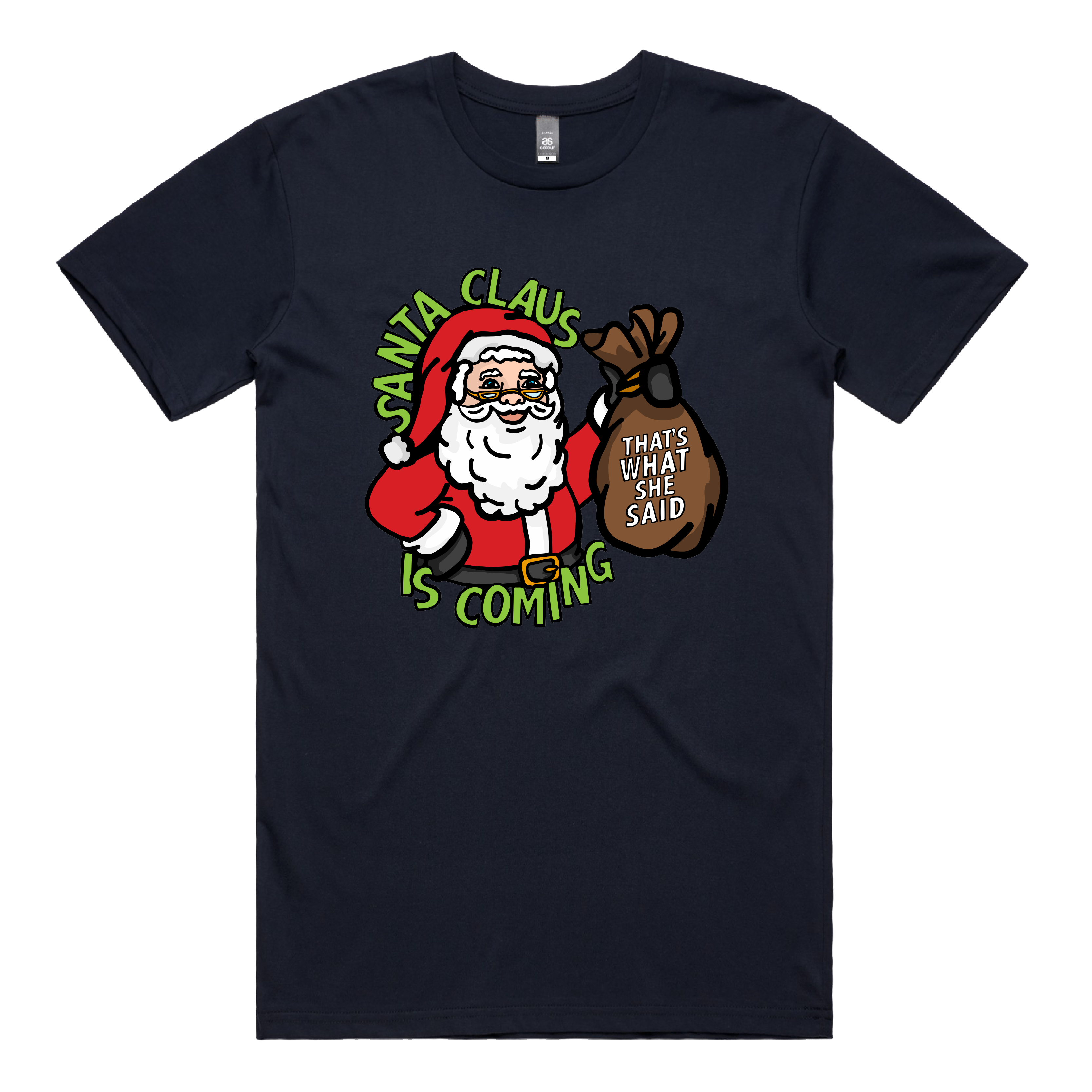 Santa is Coming 🎅🎄 - Men's T Shirt