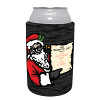 Santa's Naughty List 📜🎅 - Personalised Stubby Holder