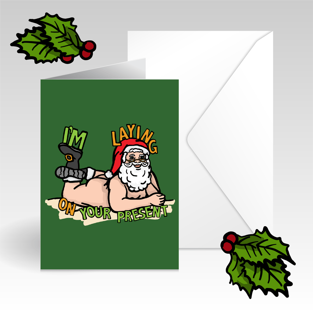 Santa’s Present 🎅🎄 - Christmas Card