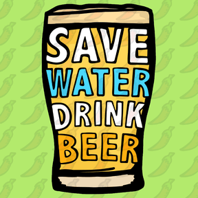 Save Water Drink Beer 🚱🍺 - Unisex Hoodie