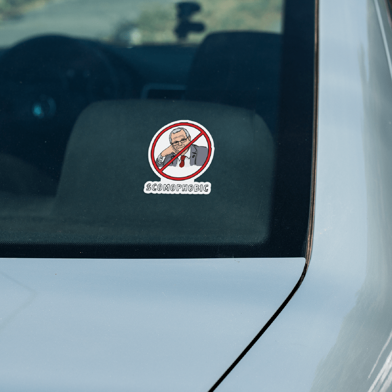 Scomophobic 🚫 - Sticker