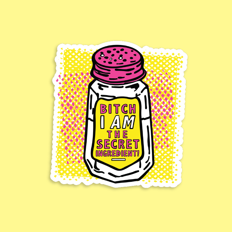 Secret Ingredient 🧂 – Sticker