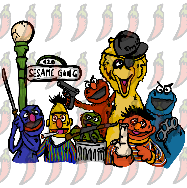 Sesame Gang 🥴 - Unisex Hoodie