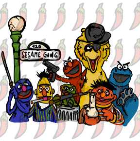 Sesame Gang 🥴 - Women's Crop Top
