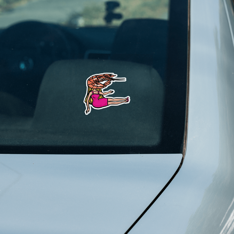 Shrimp on a Barbie 👜 - Sticker