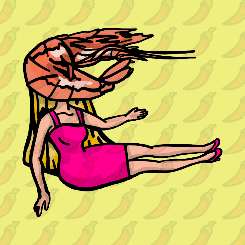 Shrimp on a Barbie 👜 - Unisex Hoodie