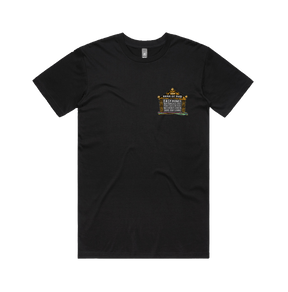 Small Front Design / Black / S Bank of Dad 💰 - Men's T Shirt