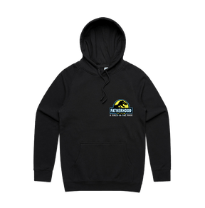 Small Front Design / Black / S Jurassic Dad 🦖 - Unisex Hoodie