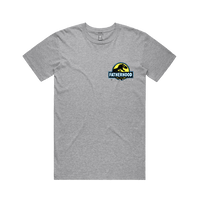 Small Front Design / Grey / S Jurassic Dad 🦖 - Men's T Shirt