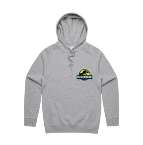 Small Front Design / Grey / S Jurassic Dad 🦖 - Unisex Hoodie