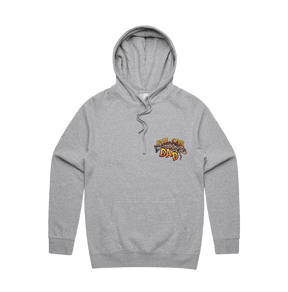 Small Front Design / Grey / S Reel Cool Dad 🎣 - Unisex Hoodie