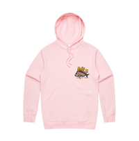 Small Front Design / Pink / S D.I.L.F 🐟 - Unisex Hoodie