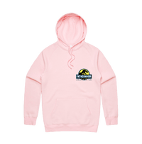 Small Front Design / Pink / S Jurassic Dad 🦖 - Unisex Hoodie