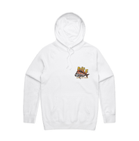 Small Front Design / White / S D.I.L.F 🐟 - Unisex Hoodie