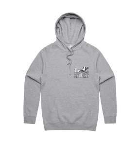 Small Front Print / Grey / S The Grillfather 🥩 - Unisex Hoodie