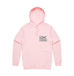 Small Front Print / Pink / S The Rodfather 🎣 - Unisex Hoodie