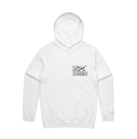 Small Front Print / White / S The Rodfather 🎣 - Unisex Hoodie