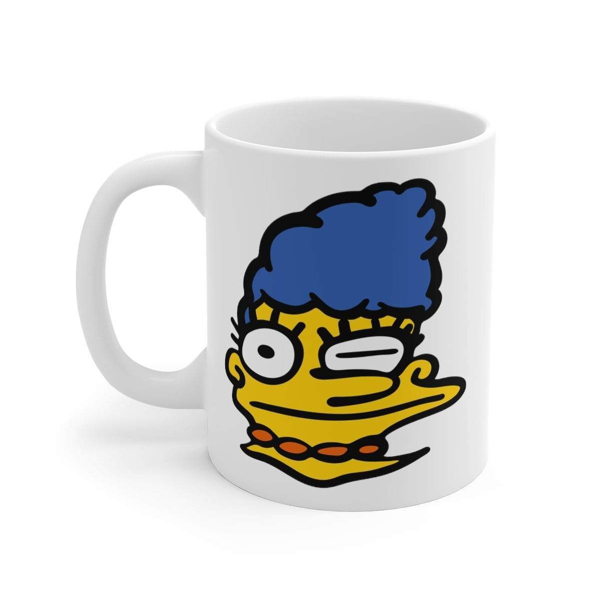 Smeared Marge 👕 - Coffee Mug