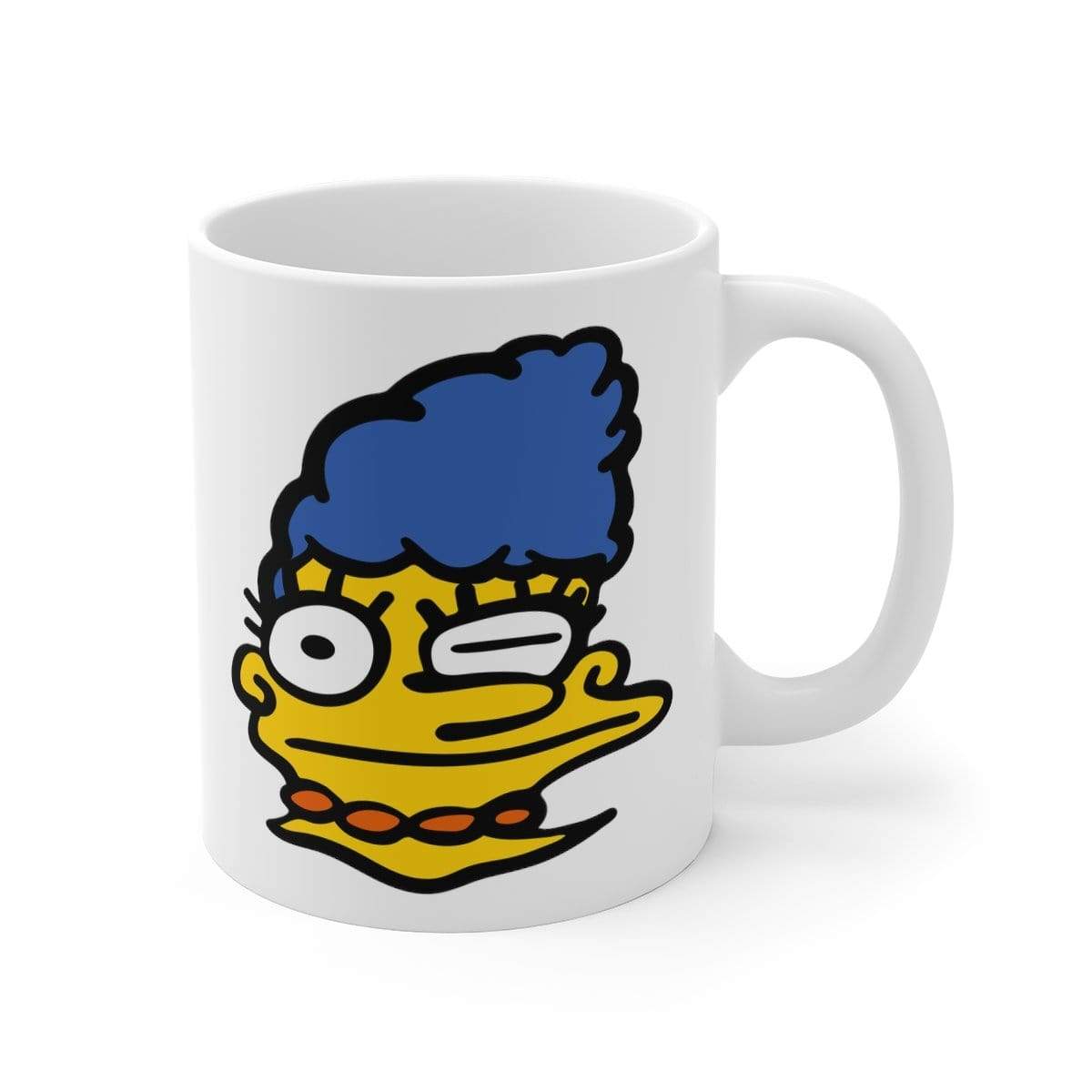 Smeared Marge 👕 - Coffee Mug