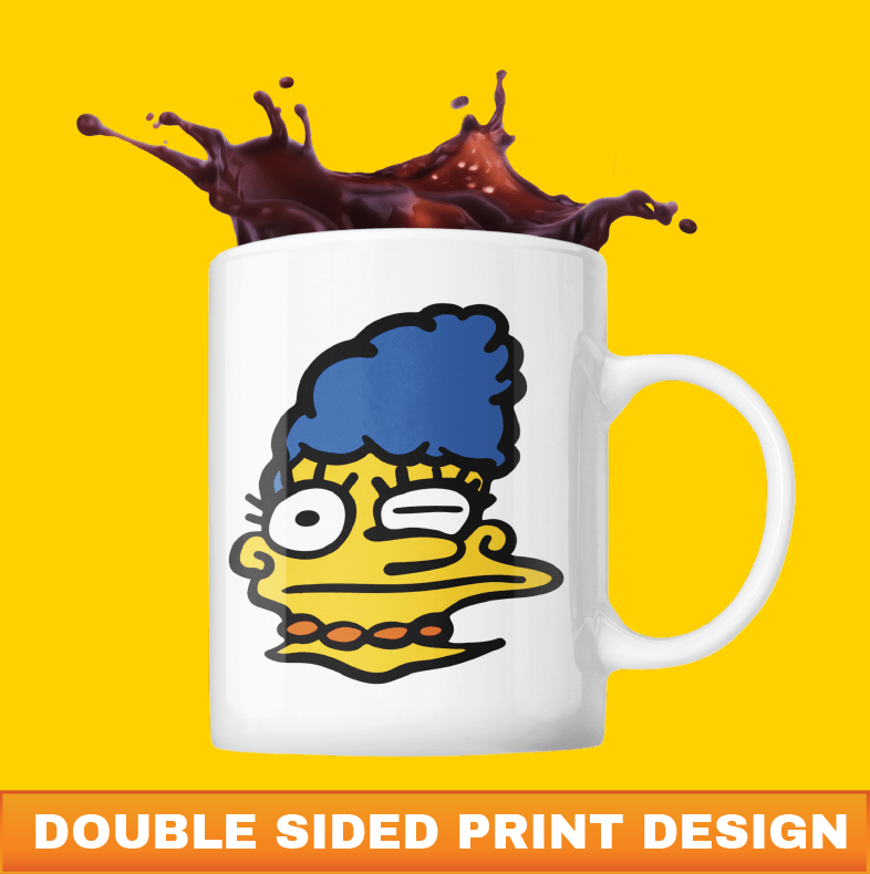 Smeared Marge 👕 - Coffee Mug