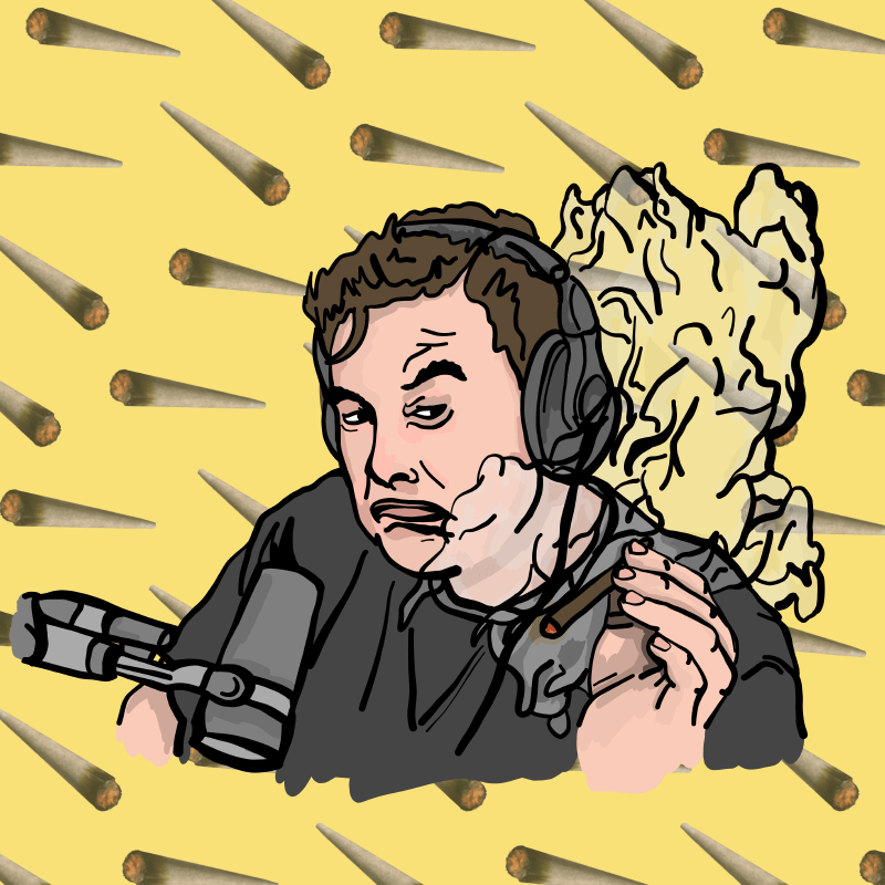 Smokin' Elon 💨 - Stubby Holder