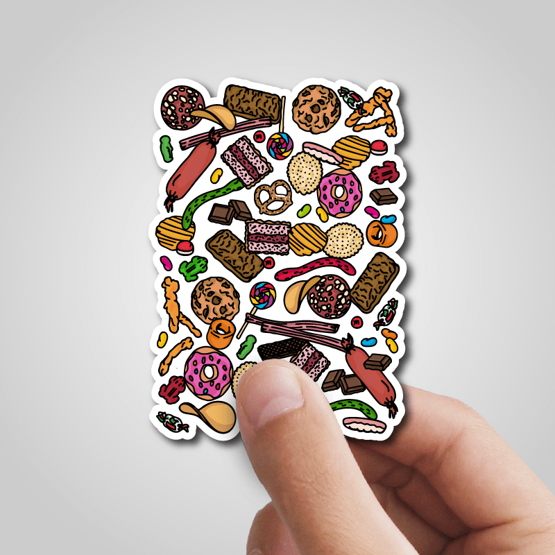 Snacks! 🍬🍪 – Sticker