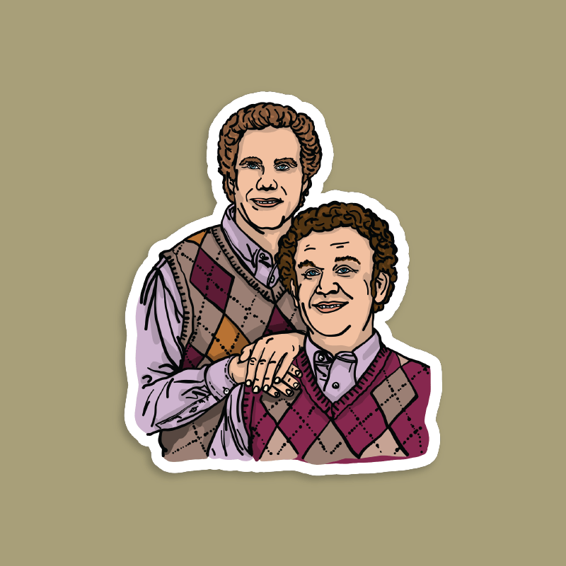 Step Brothers 👨🏽‍🤝‍👨🏻 - Sticker