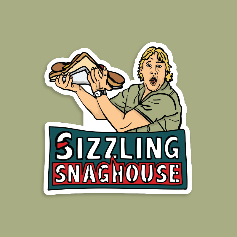 Steve's Snaghouse 🌭 - Sticker