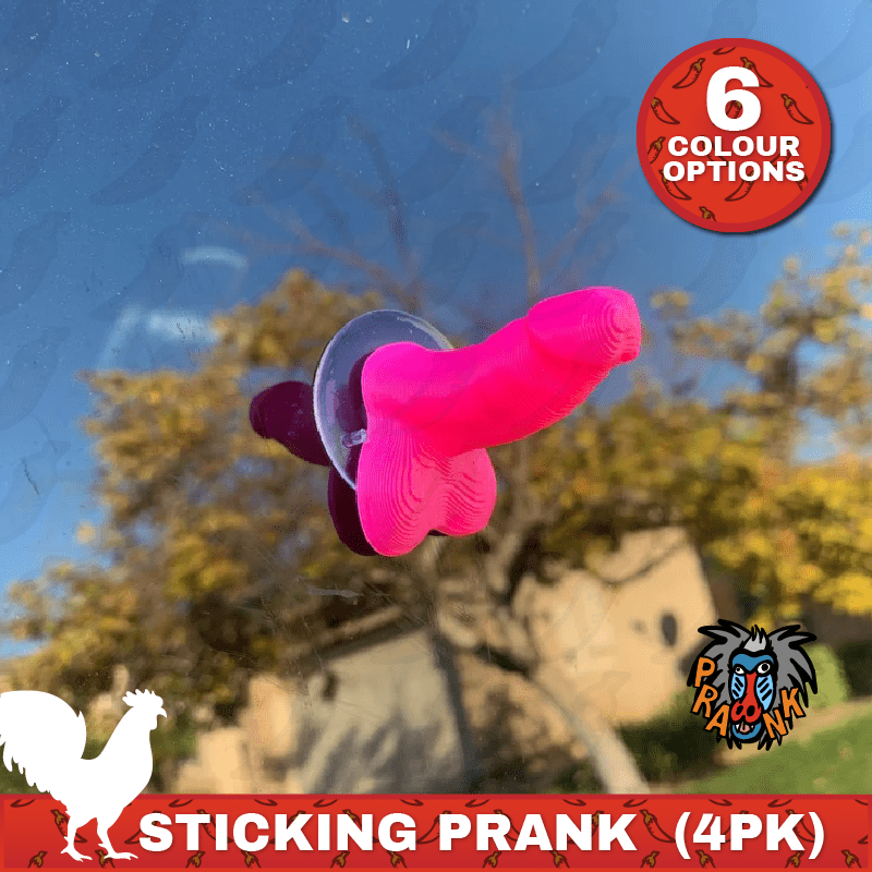 StickieDickie 🪠🍆 - Dick Sticking Prank (4 Pack!)