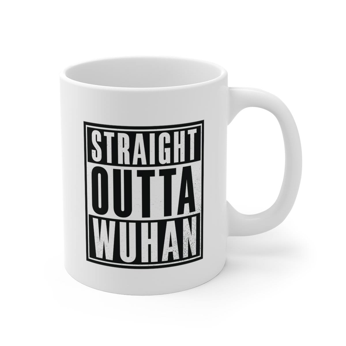 Straight Outta Wuhan ✊🏾 - Coffee Mug