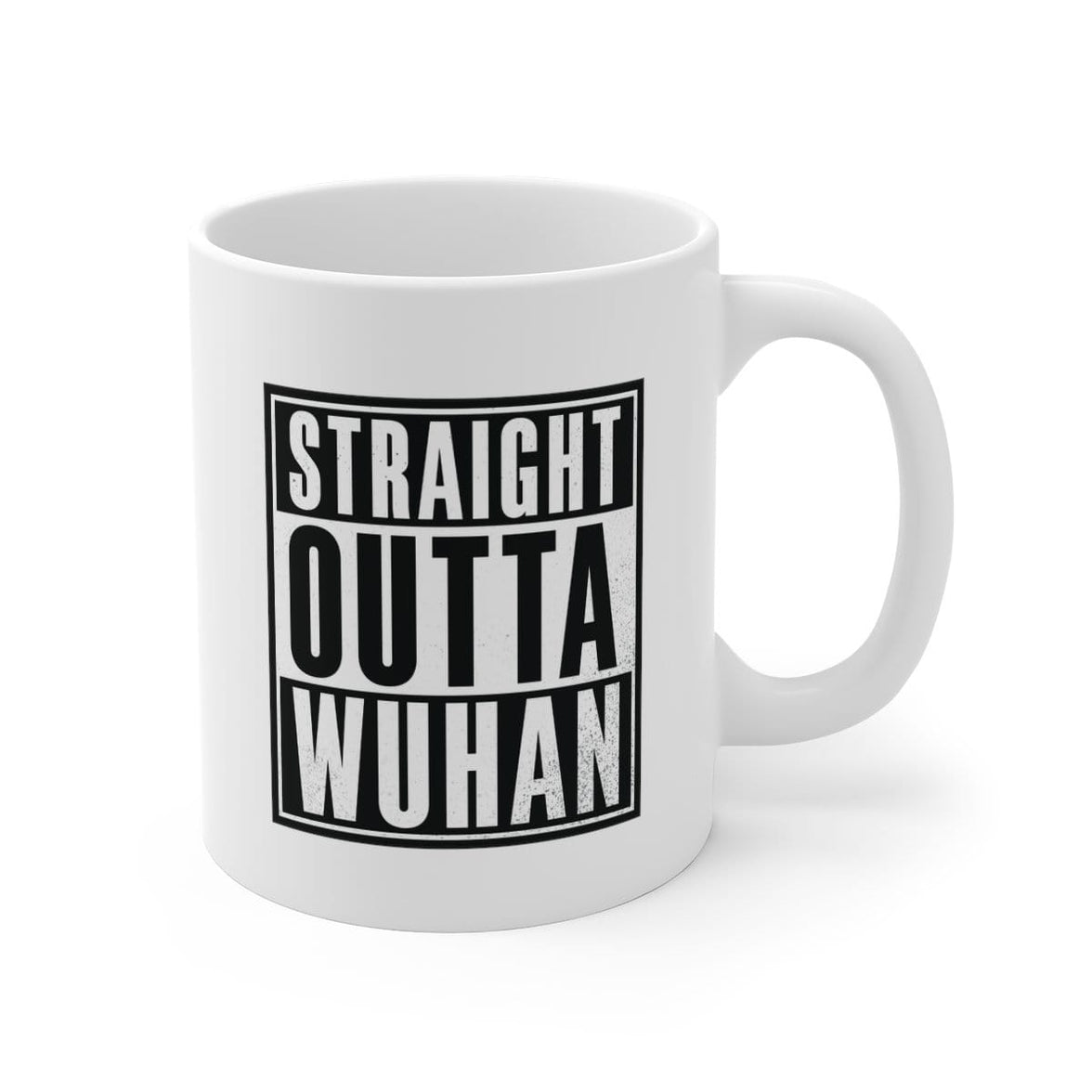 Straight Outta Wuhan ✊🏾 - Coffee Mug