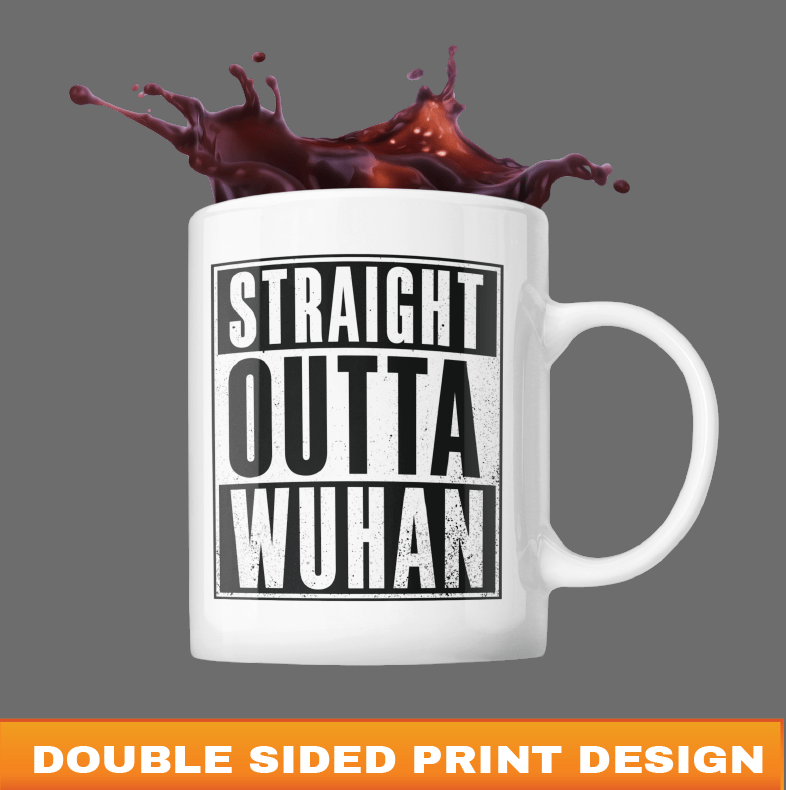 Straight Outta Wuhan ✊🏾 - Coffee Mug