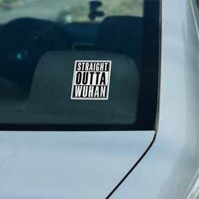 Straight Outta Wuhan ✊🏾 - Sticker