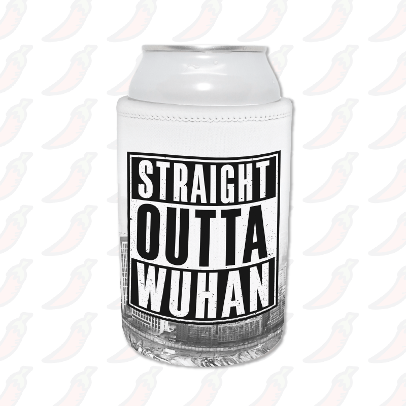 Straight Outta Wuhan ✊🏾 - Stubby Holder